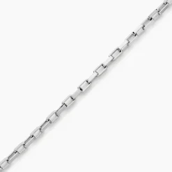 Marc Orian Bracelets Mailles|Bracelets Homme > Bracelet Maille Donte Argent Blanc