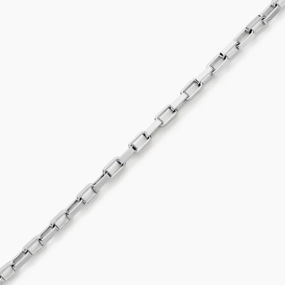Marc Orian Bracelets Mailles|Bracelets Homme > Bracelet Maille Donte Argent Blanc