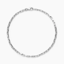 Marc Orian Bracelets Mailles|Bracelets Homme > Bracelet Maille Donte Argent Blanc