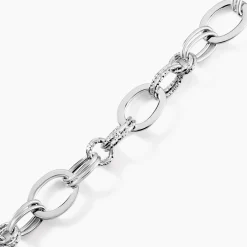 Marc Orian Bracelets|Idées Cadeaux Femme > Bracelet Maillons Argent Blanc