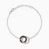 Marc Orian Bracelets|Bijoux Fantaisie > Bracelet Malee Argent Blanc Céramique Et Oxyde De Zirconium