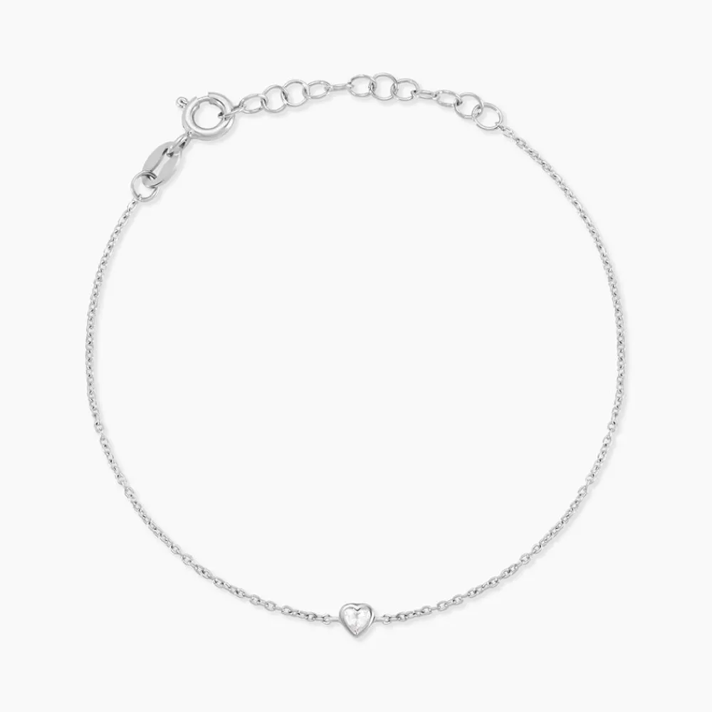 Marc Orian Bijoux Zirconium|Bracelets > Bracelet Marciana Argent Blanc Oxyde De Zirconium