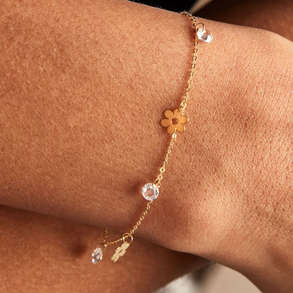 Marc Orian Bracelets Or|Bijoux Zirconium > Bracelet Marganita Or Jaune Oxyde De Zirconium