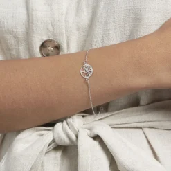Marc Orian Bijoux Arbre De Vie|Bracelets Arbre De Vie > Bracelet Marijan Argent Blanc