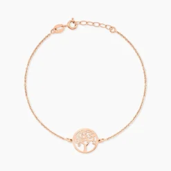 Marc Orian Bijoux Arbre De Vie|Bracelets Arbre De Vie > Bracelet Marijan Argent Rose