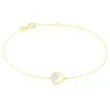 Bracelet Mary-jane Or Jaune Diamant