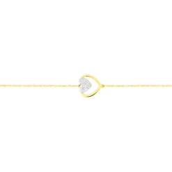 Bracelet Mary-jane Or Jaune Diamant