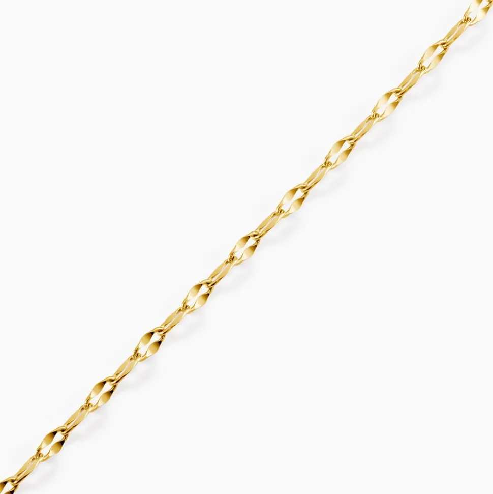 Bracelet Mauricette Acier Jaune