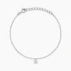 Marc Orian Bijoux Trèfle|Bracelets > Bracelet Mayane Argent Blanc