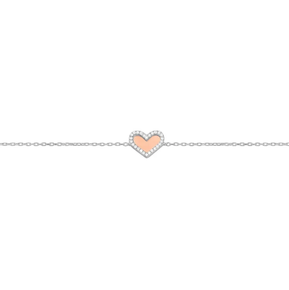 Bracelet Maylia Or Bicolore Diamant