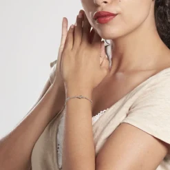 Marc Orian Bracelets|Bijoux Fantaisie > Bracelet Meili Argent Blanc