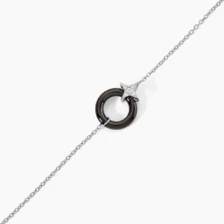 Marc Orian Bracelets|Idées Cadeaux Femme > Bracelet Merelle Argent Blanc Céramique Oxyde De Zirconium