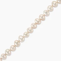 Bracelet Merrane Or Jaune Perle De Culture