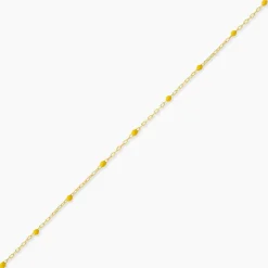 Bracelet Molly Argent Jaune