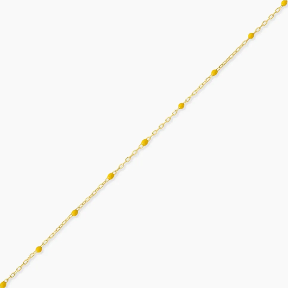 Bracelet Molly Argent Jaune