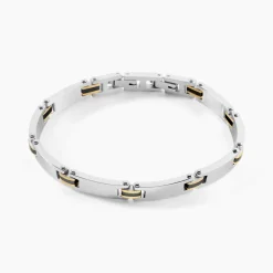 JOURDAN Bracelets Homme|Bracelets Acier Inoxydable > Bracelet Métal Acier Tricolore