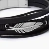 Bracelet Multirangs Acier Vieillit Georgio
