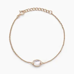 Marc Orian Bracelets|Idées Cadeaux Femme > Bracelet Muse Argent Rose Nacre Oxyde De Zirconium