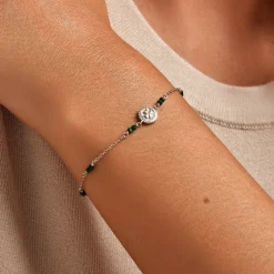 Marc Orian Bracelets|Bijoux Fantaisie > Bracelet Mystic Argent Blanc Malachite