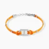 Bracelet Naturel Cordon Orange