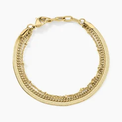 Marc Orian Bracelets Acier Inoxydable|Bijoux Acier Inoxydable > Bracelet Neva Acier Jaune