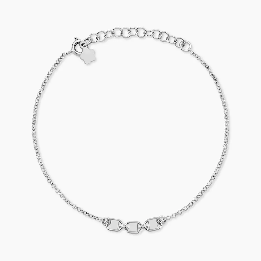 Marc Orian Bracelets|Bijoux Fantaisie > Bracelet Nissa Argent Blanc