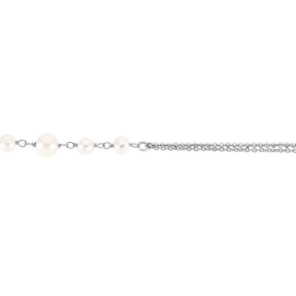Bracelet Noa Argent Blanc Perle De Culture