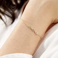 Bracelet Nucia Or Jaune Diamant