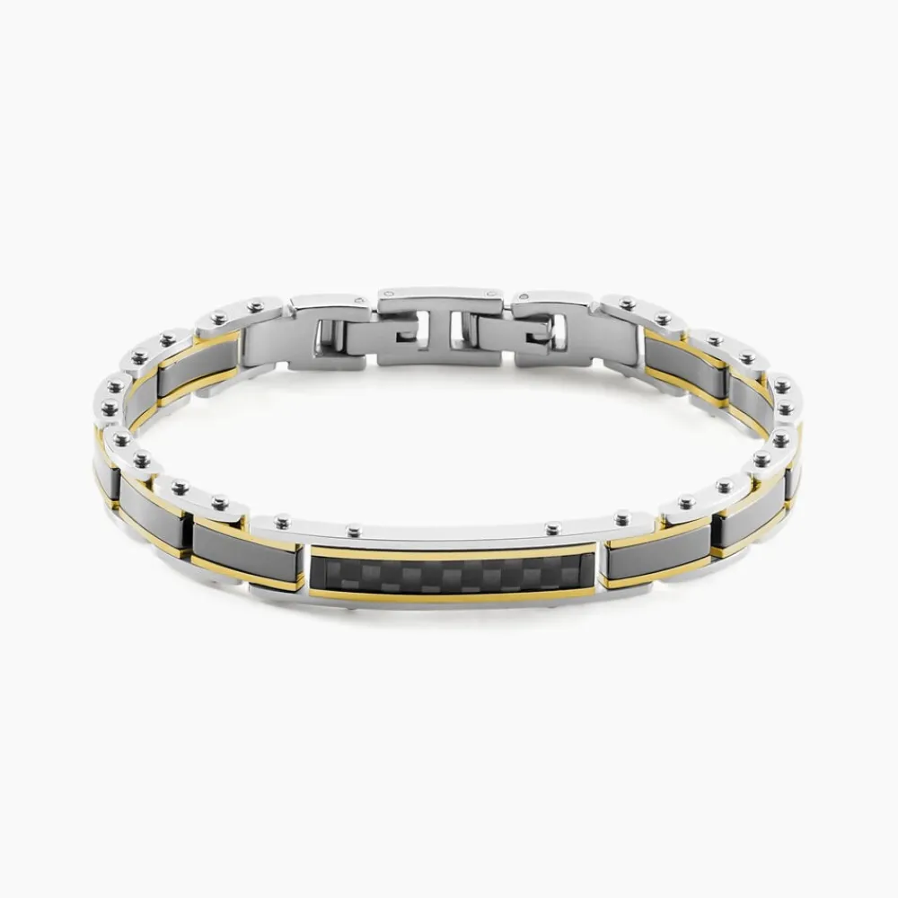 JOURDAN Bracelets Homme|Bracelets Acier Inoxydable > Bracelet Nuku Acier Blanc