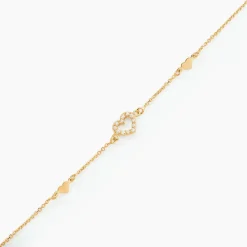 Marc Orian Bracelets Or|Bijoux Zirconium > Bracelet Oleanne Or Jaune Oxyde De Zirconium