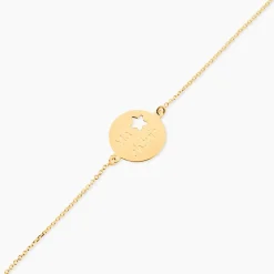 Bracelet Omelia Message Or Jaune