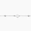 Bracelet Onelia Argent Blanc Cristal