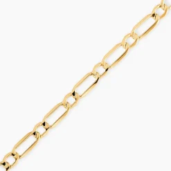Marc Orian Bracelets Or|Bracelets Homme > Bracelet Ophelio Maille Alternee 1/1 Or Jaune
