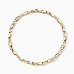 Marc Orian Bracelets Or|Bracelets Homme > Bracelet Or Bicolore Danae