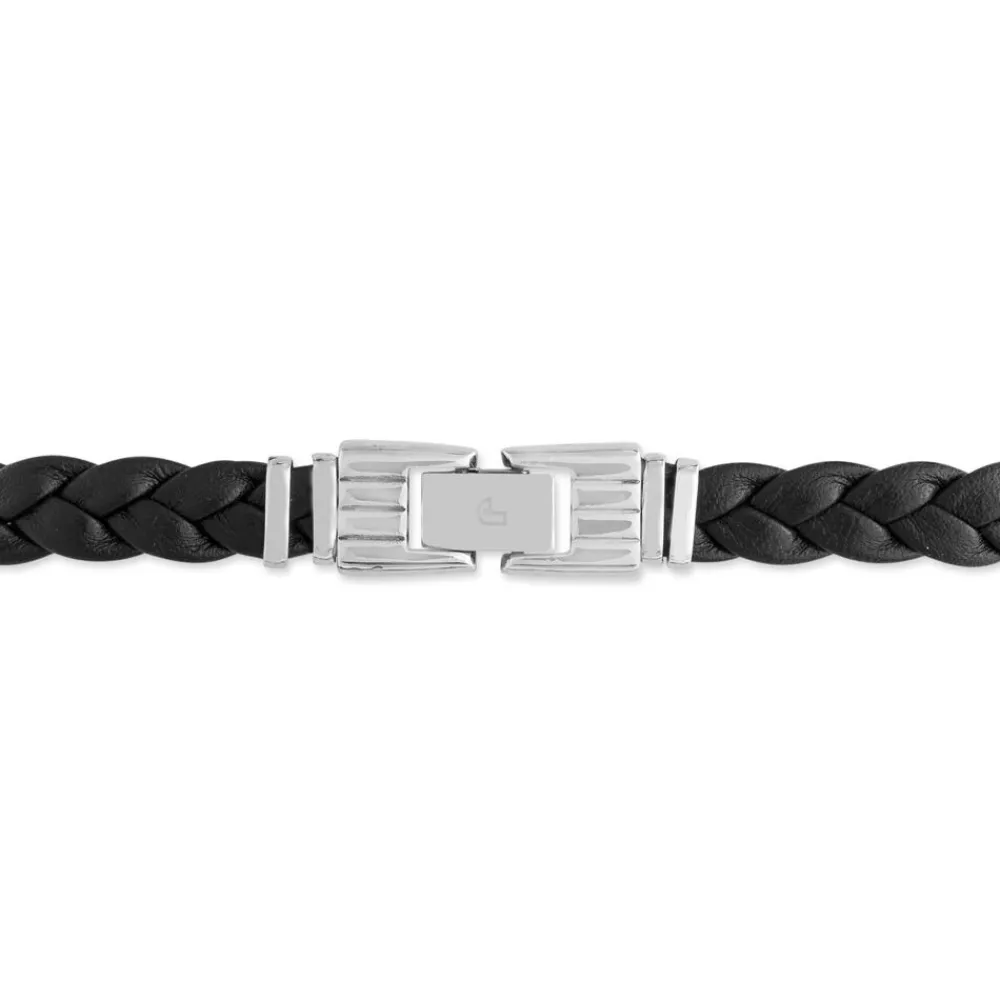 JOURDAN Bracelets Cuir|Bracelets Homme > Bracelet Orietta Or Acier Bicolore
