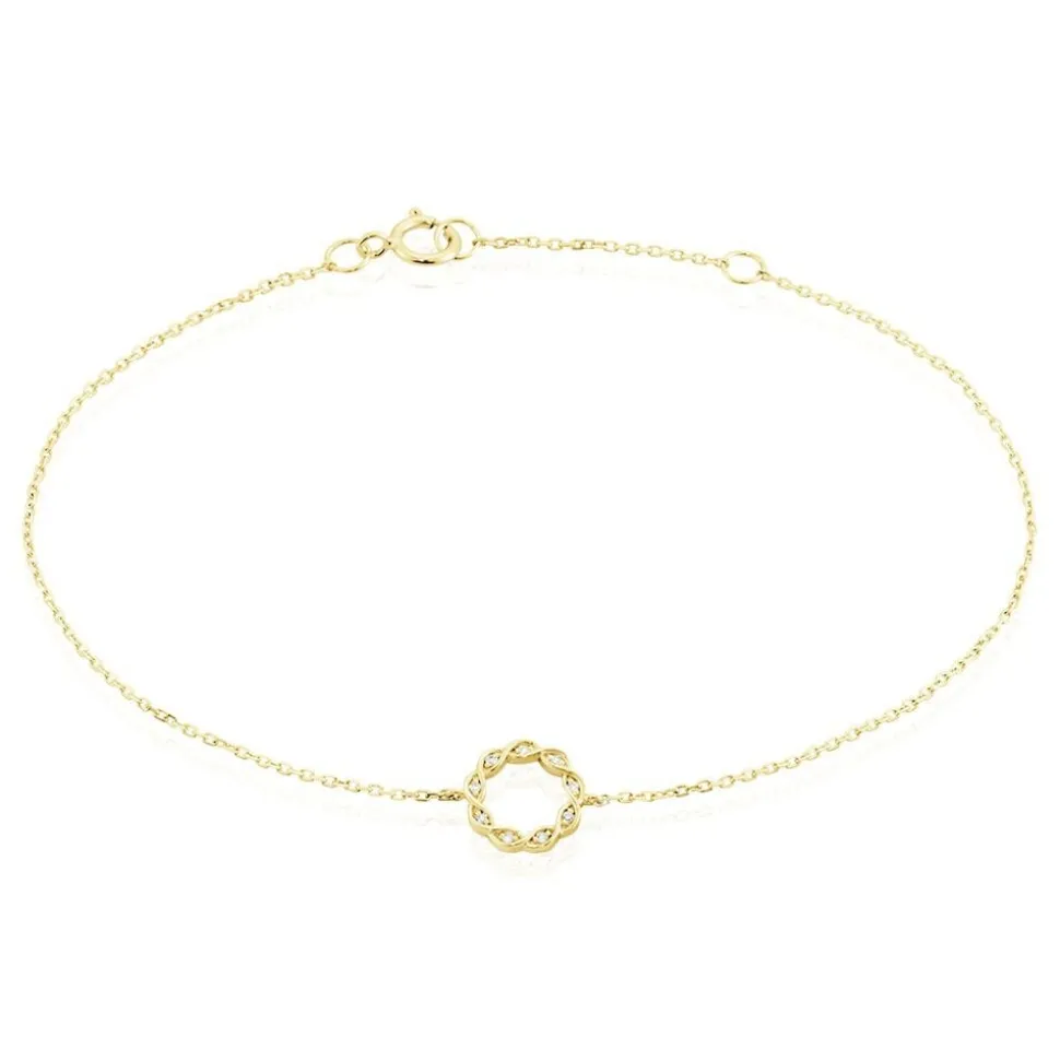 Bracelet Or Jaune Adino Diamants