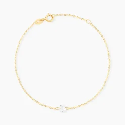 Marc Orian Bracelets Or|Bijoux Zirconium > Bracelet Or Jaune Emilee Oxyde De Zirconium