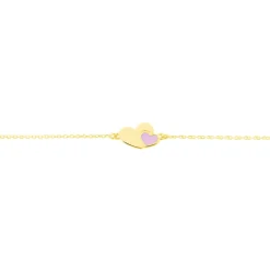 Marc Orian Bracelets Or|Bracelets Enfants > Bracelet Or Jaune Isa Lise Smalto