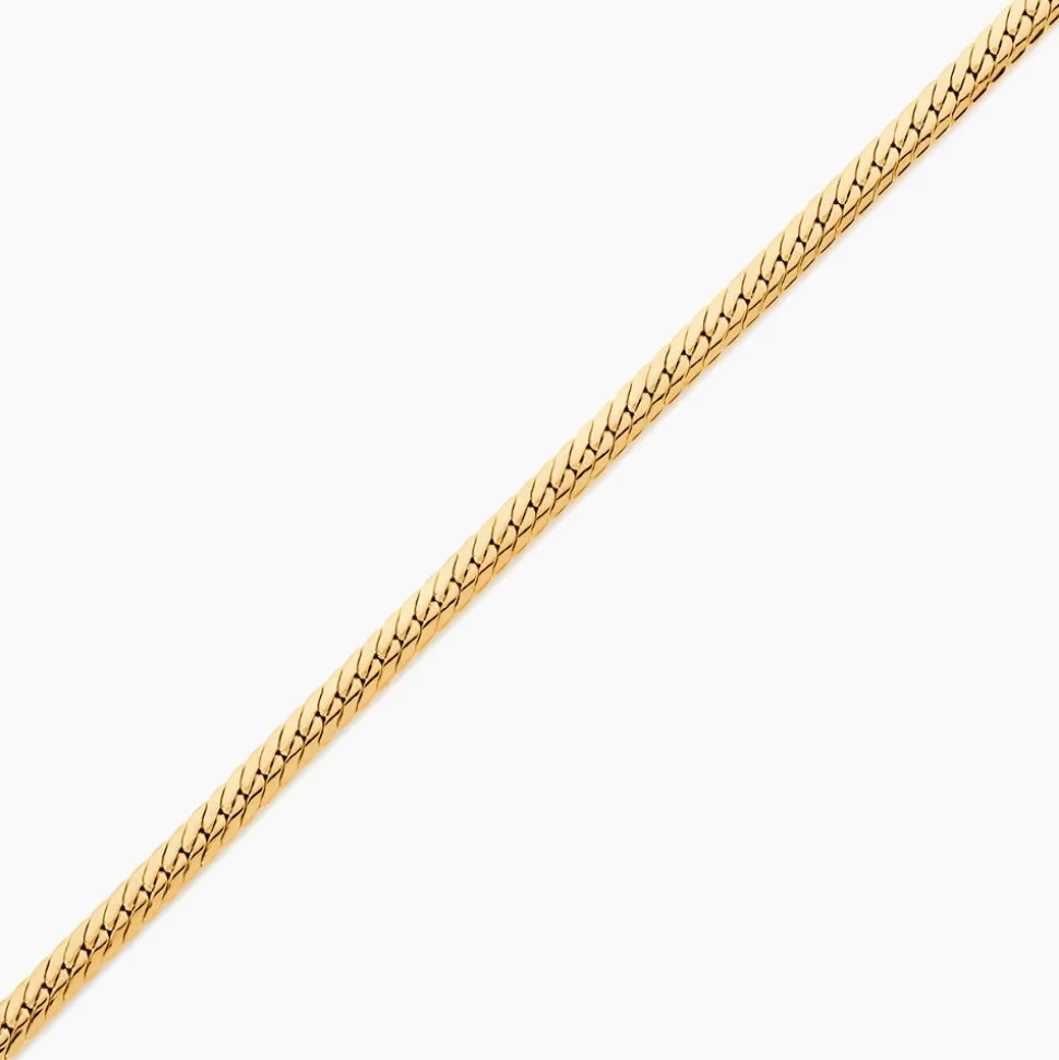 Bracelet Or Jaune Izel Maille Anglaise