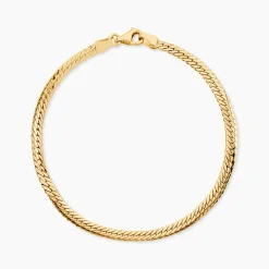 Bracelet Or Jaune Izel Maille Anglaise