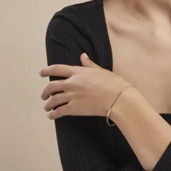 Bracelet Or Jaune Izel Maille Anglaise