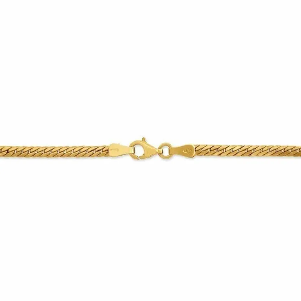 Bracelet Or Jaune Izel Maille Anglaise