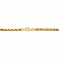 Bracelet Or Jaune Izel Maille Anglaise