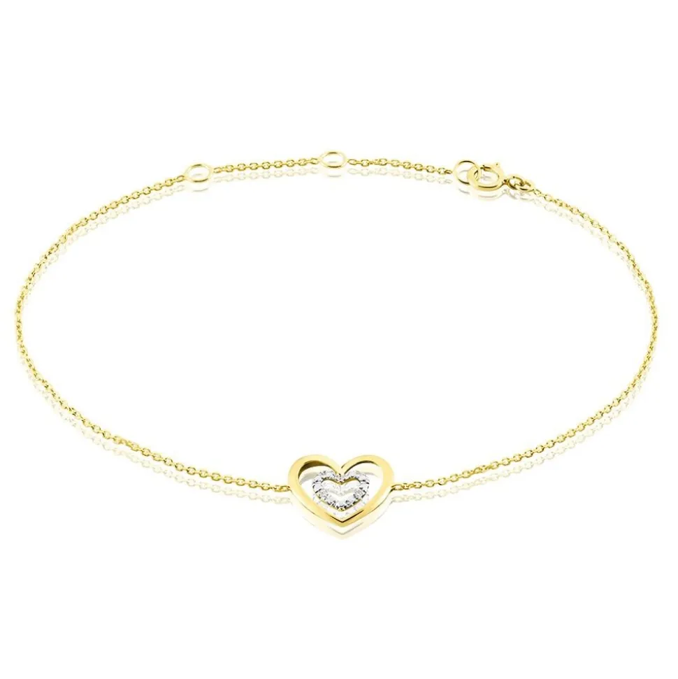 Bracelet Or Jaune Juliame Diamants