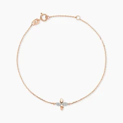 Marc Orian Bracelets Or|Cadeaux Mariage > Bracelet Or Rose Ginila Diamants