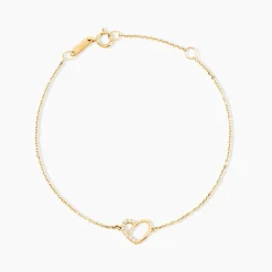 Marc Orian Bracelets Or|Bijoux Zirconium > Bracelet Osamu Or Jaune Oxyde De Zirconium