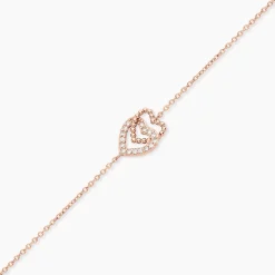Bracelet Ottavia Argent Rose Oxyde De Zirconium