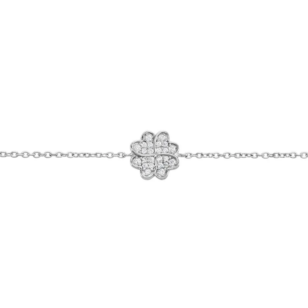 Marc Orian Bijoux Zirconium|Bracelets > Bracelet Ottilie Argent Blanc Oxyde De Zirconium