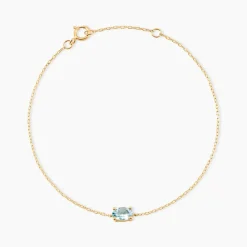 Marc Orian Bracelets Or|Bracelets > Bracelet Ovale Or Jaune Topaze