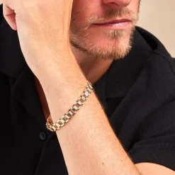 Bracelet Panther Or Jaune Diamant